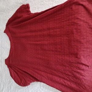 Soft Surroundings 2x red rust brick dress slip